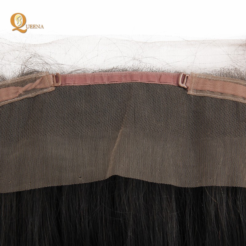 Raw Virgin Hair Wholesale Peruvian Virgin Hair Lace Band 360 Lace Frontal Closure