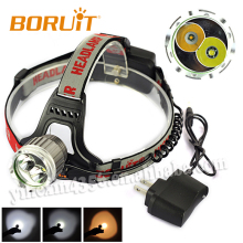 Yellow Emitting LED Alluminum Alloy Headlamp