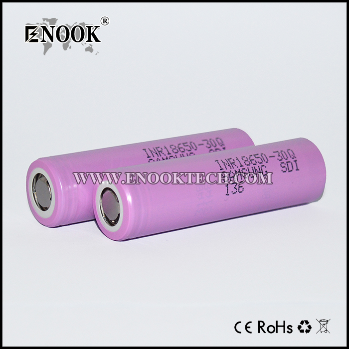 Samsung 30Q 3000mah 18650 Battery For Vape 