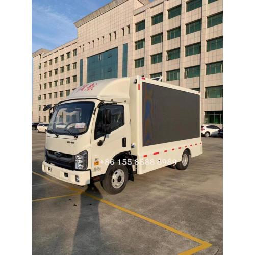 Foton Outdoor LED LED Mobile Advertising Truck เพื่อขาย