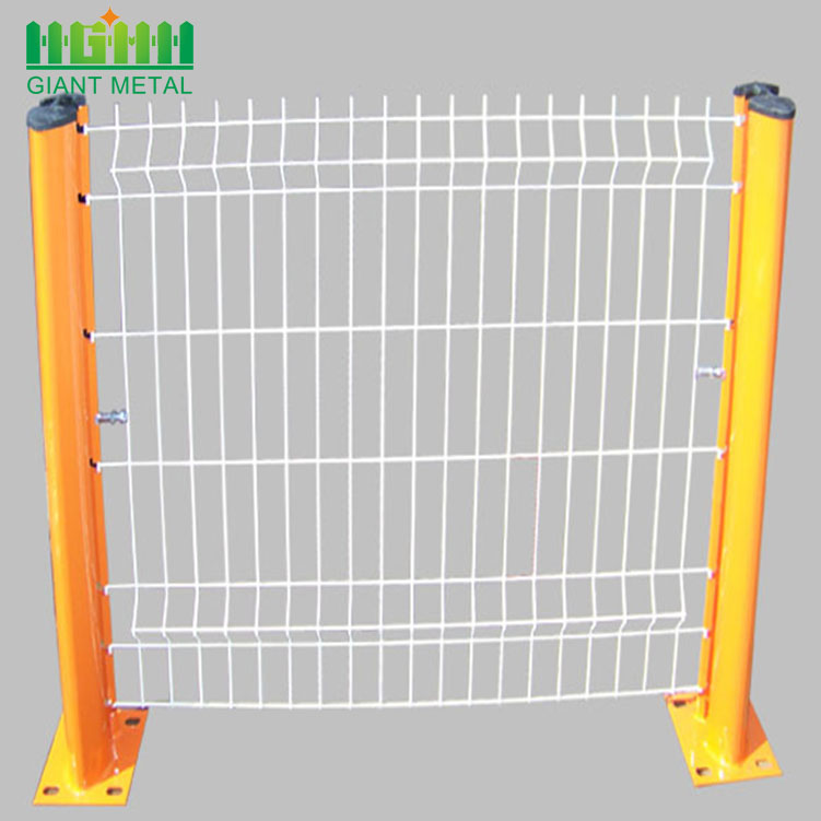 PVC Coated 3D Curvy Welded Wire Mesh Fence