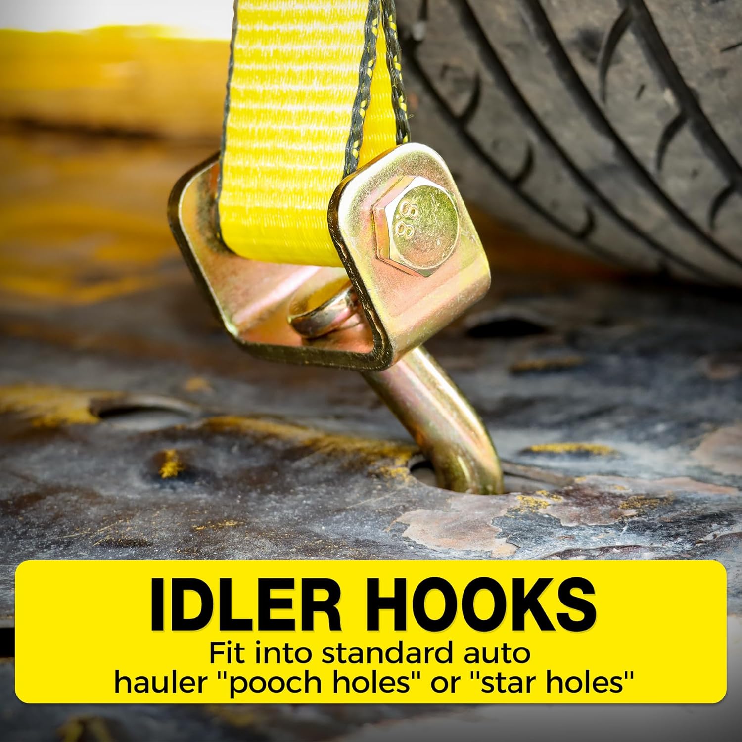 Завязкі колаў12 Wheel Tie Downs12