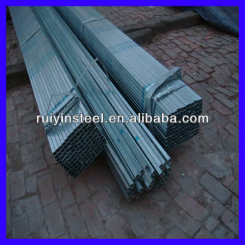Galvanized square steel pipe made by galvanized steel strips