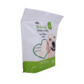 Emballage cosmétique compostable Kraft Dog traite des sacs