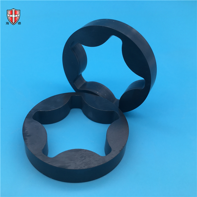 customized heat cooling Si3N4 ceramic sleeve disc