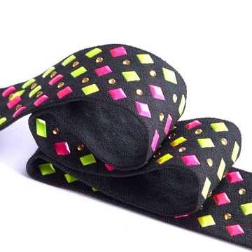Colorful Jacquard Fabric Elastic Band Wholesales