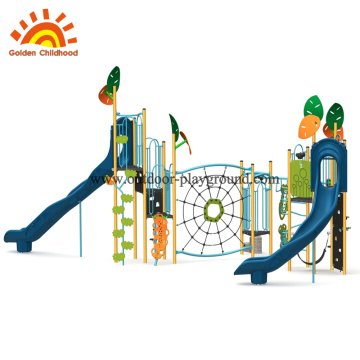 Commercial outdoor children playground modern series