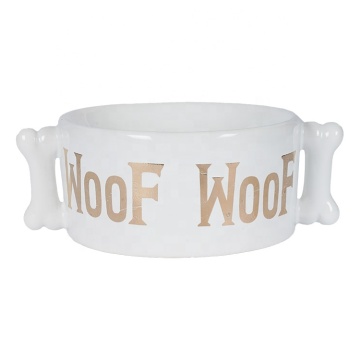 Hot Sale Lovely Ceramic Dog Bowl for Dogs