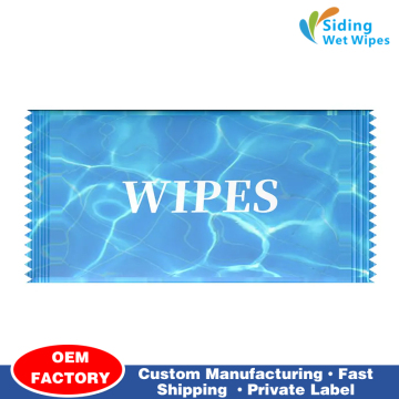 Customized single sheet wet wipes - WzSiding wipes