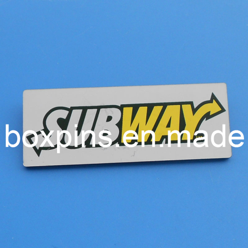 Cheap Hard Plastic Name Plate Name Badge for Corporations