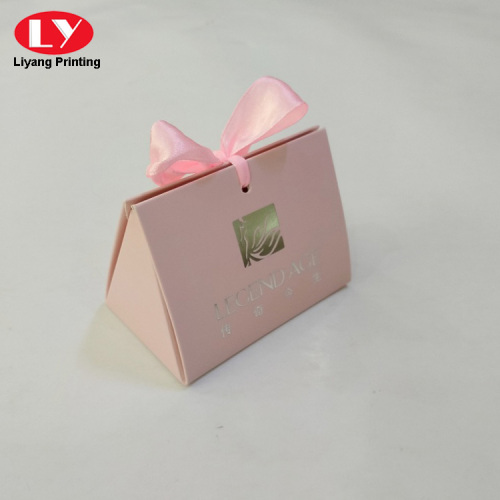 Pink Bag Shape Lipstick Paper Box Packaging