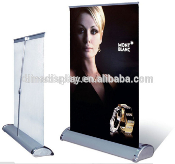 Mini roll up banner display psd