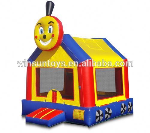 Choo Choo Train Fun Housejumping castle,moonwalk,inflatable bounce house