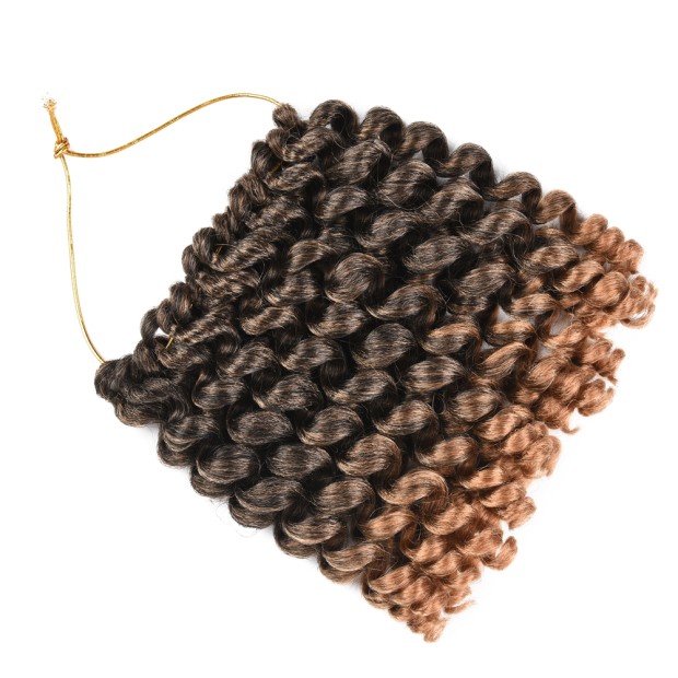 High Quality 100% Synthetic Hair Jamaican Bounce Jumpy Wand Curl Crochet Braid