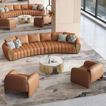 Nordic Minimalism Velvet Upholstered Leisure Sofa Chairs