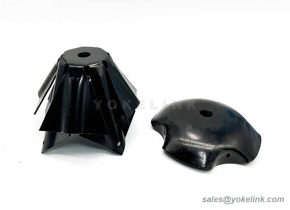 10''-os kitáguló mellszobor horgony fényes feketére festve 10'' Expanding Bust Anchor Glossy Black Painted