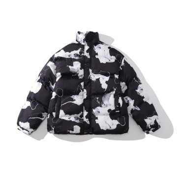 Characteristic Men's Sublimation Puffer Jacket Custom