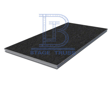 Aluminum alloy truss stage