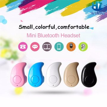 fashion bluetooth earphone mini wireless headphone s530 bluetooth headphone with mic