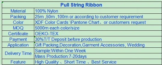 Pull String Ribbon