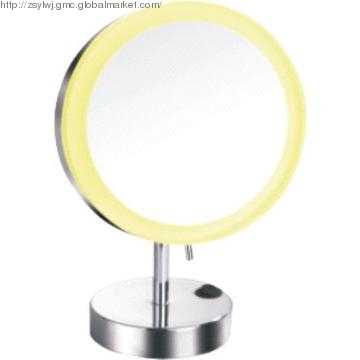 chrome LED free standing mirrors