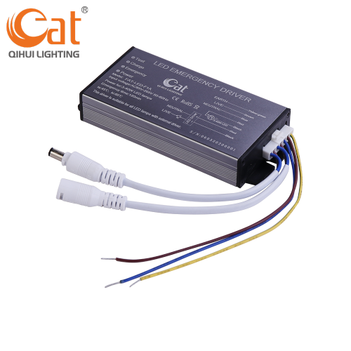 Kit de alimentación de emergencia LED con conexión de cable de CC