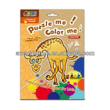 Asian Arts and Crafts for Kids/Childrens - Puzzle Me! Color Me!