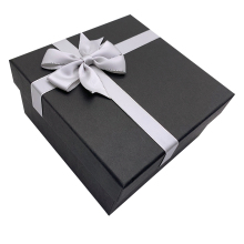 Pre-Tied Satin Ribbon Bows for Gift Box Decoration Elastic Loops