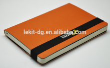 A5 plain notepads with custom logo on cover