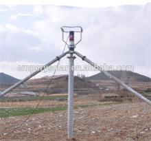 small screw pile driver for solar power system