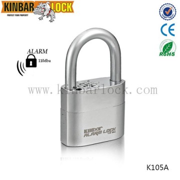 Alarm siren padlock