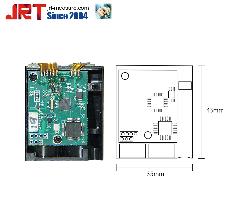 60m CMOS Time Of Flight Sensor Arduino