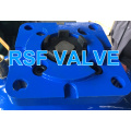 Gost55510 typeb flange ea valvola di gate resilienti