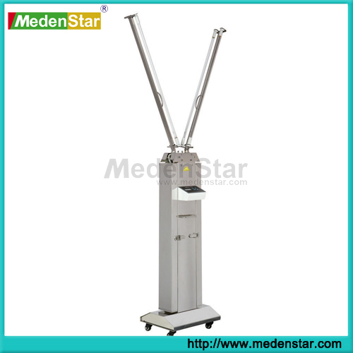 Four-Tube air Stainless Steel UV Lamp Trolley