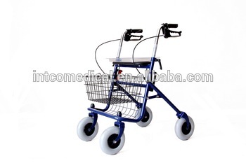 heavy duty steel manual rollator