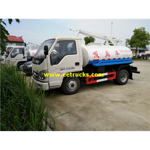 Xe tải chân không Foton 2500L Excrement