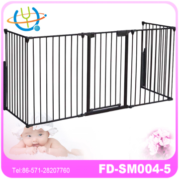 Metal playpen baby safety gate playpen