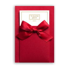 Wedding Invitation Card Greeting Card With Bowknot