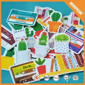 Eco-friendly none-toxic custom label sticker printing