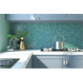 Mutfak Backsplash ve Banyo İçin Yeşil Mozaik Fayans