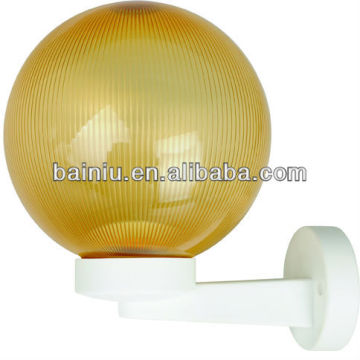 White & yellow plastic outdoor hanging patio lighting