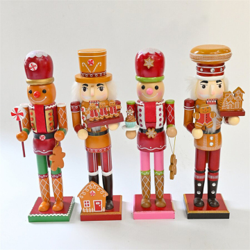 Customized Christmas Nutcracker Soldier Action Figure Toy Decorations 2025