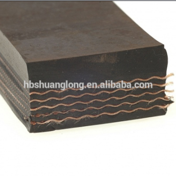 Din standard EP630/4 4 layer industrial rubber conveyor belt