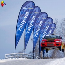 Advertising Outdoor Teardrop Banners