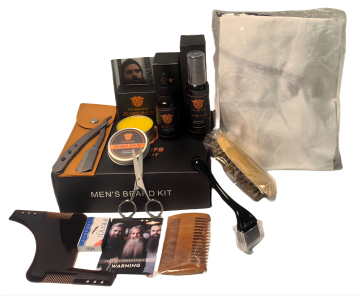 12piece set ultimate beard grooming kit