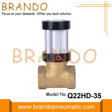 Q22HD-35 1 1/4 &#39;&#39; Vanne pneumatique à piston pneumatique