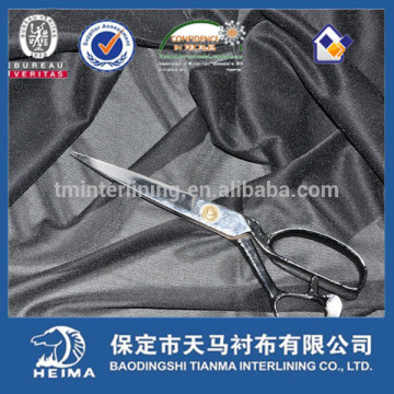 popular polyester garment using interlining for coats