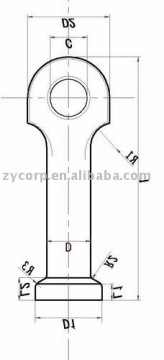 lifting anchor eye anchor spherical head lifting anchor