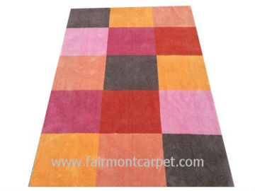 Hand-knotted Silk Carpet Rugs Miniature Carpet 002