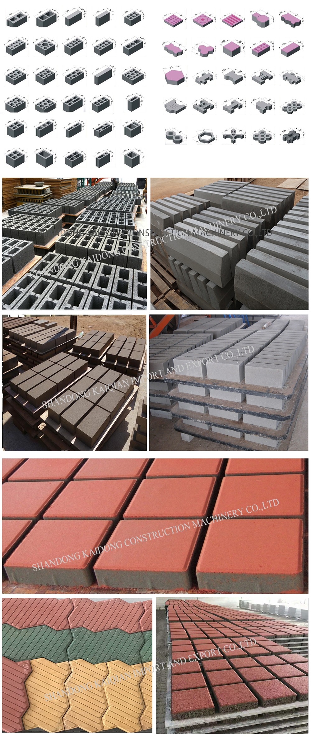 QT4-40 qt4-23a New Model concrete interlocking paving blocks making machine paver machine manufacturers for sale